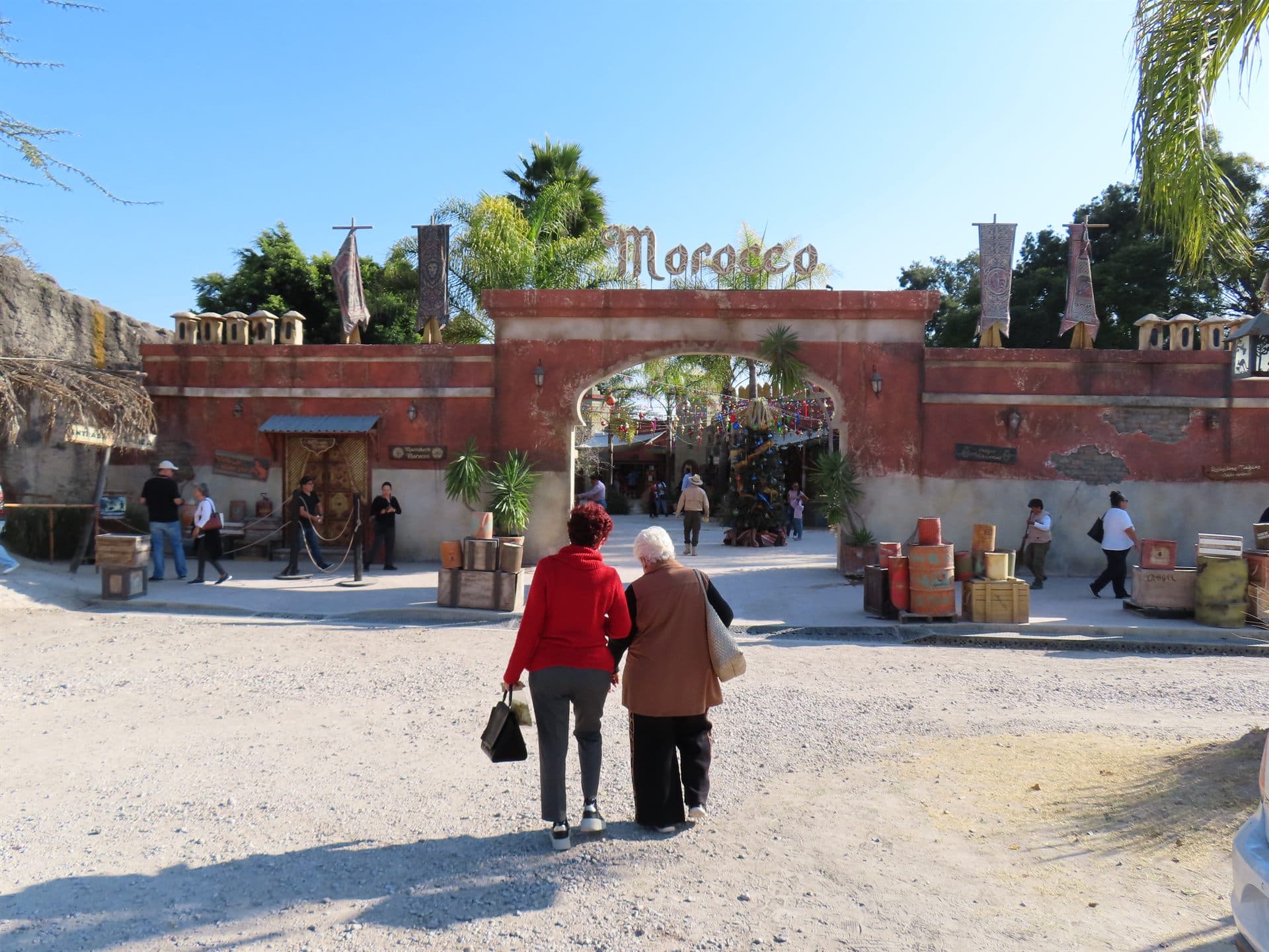 El arco de Morocco, uno de los hitos del recorrido